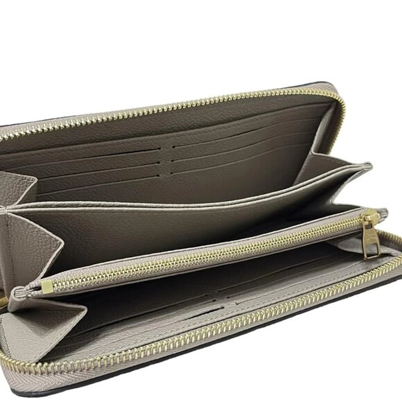 LOUIS VUITTON Zippy Wallet Tourterelle Monogram Empreinte - 364-081525 - Picture 3 of 6